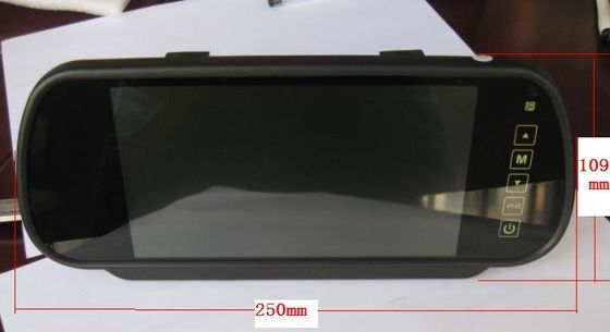 7W Car Wifi Monitor عالية الدقة 7 بوصة مرآة العرض الخلفية