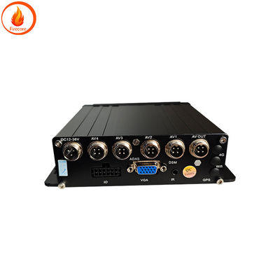 نظام مراقبة سيارات DVR 4 طريق كاميرات DVR السيارة الأمامية والخلفية