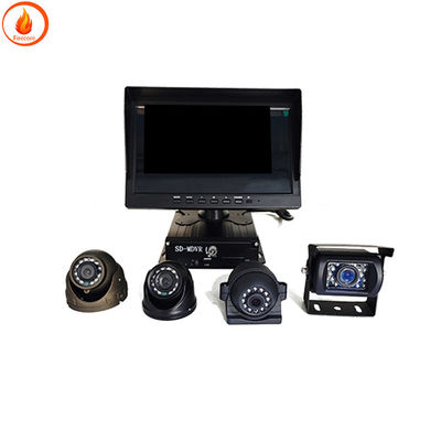 نظام كاميرات DVR للسيارات على متن الشاحنات مراقبة HD 1080p للسيارات