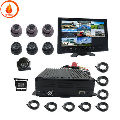 نظام مراقبة كاميرات السيارات المخصص HDMI 4 Way Car Video Recorder