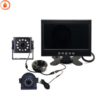 IP67 نظام مراقبة كاميرات مركبات الشاحنات الكاميرا تحت الحمراء على الشاشة