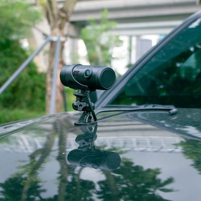 2MP 4G WIFI ريموت مونيتور ميني كاميرا دوال داشبورد DVR للدراجة النارية مع GPS ADAS DMS BSD