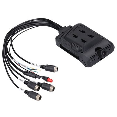 4CH CCTV AI GPS Dash Cam نظام كاميرا DVR المحمول للحافلات وسيارات الأجرة 512G TF Card ADAS DSM 4G GPS